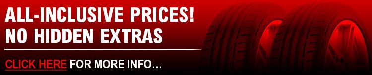 All Inclusive Prices For Your
					Vehicle