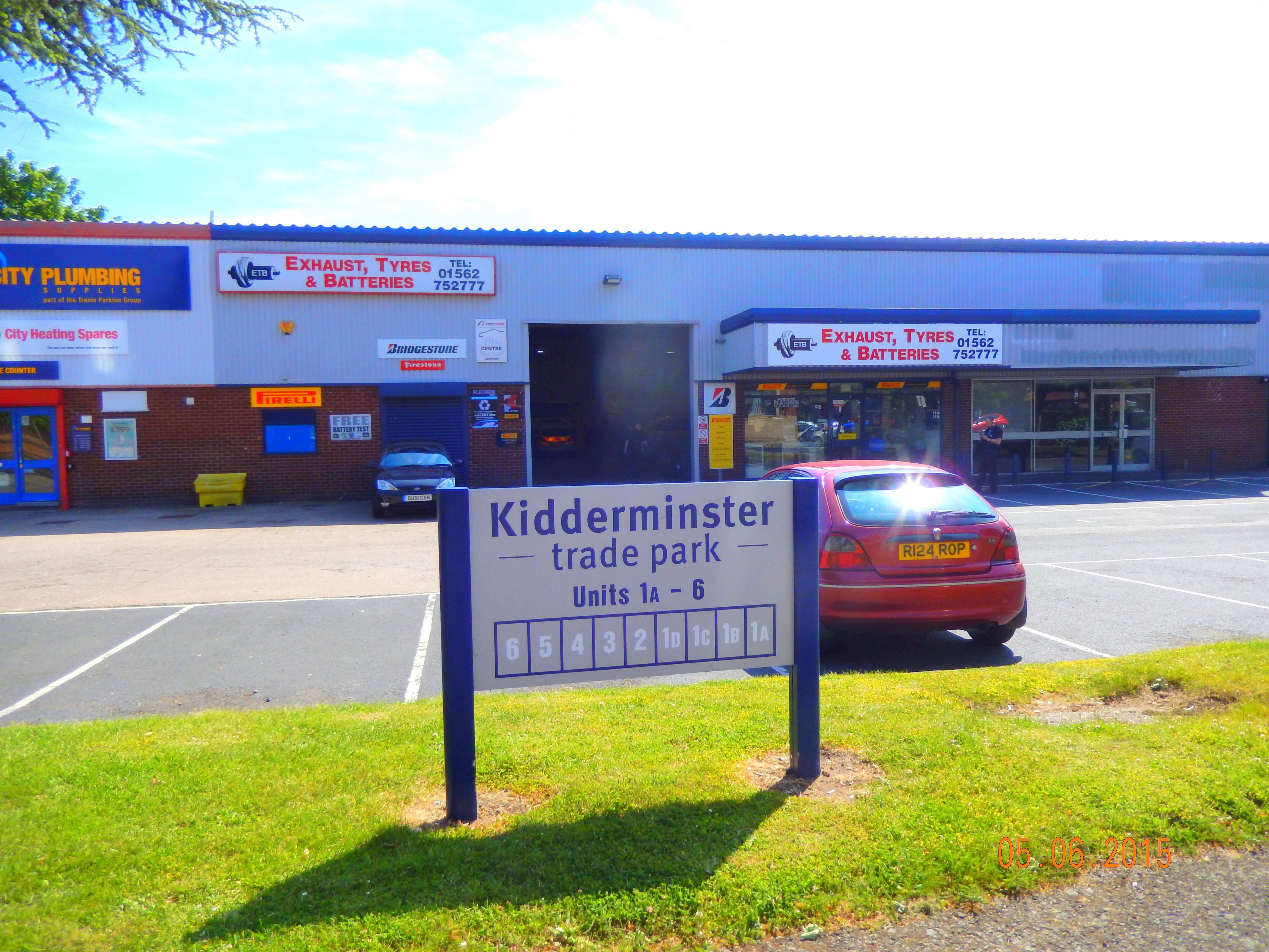 Kidderminster Exhauts Tyres Batteries Depot