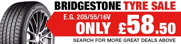 Bridgestone Tyre Sale Details Banner