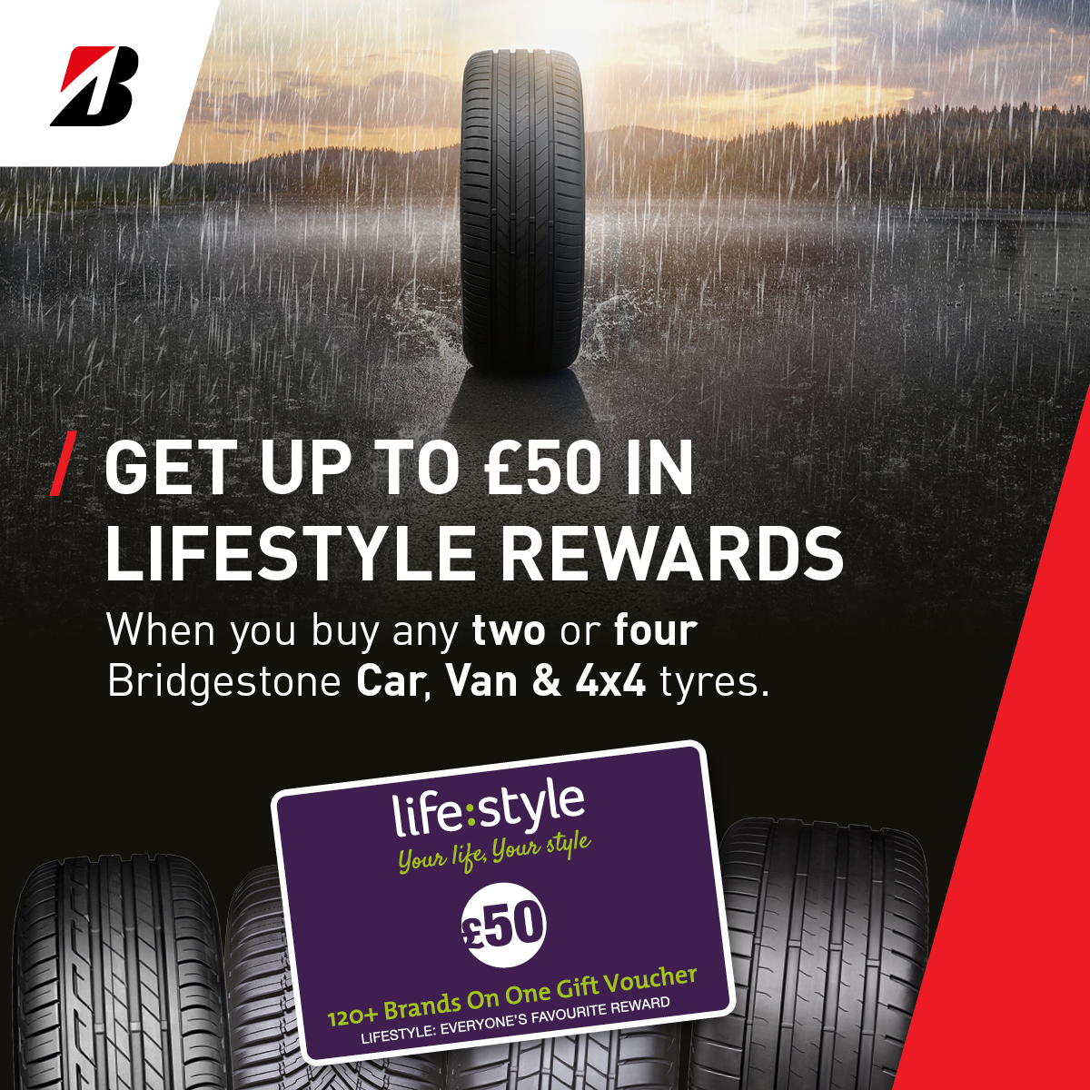 Bridgestone Tyres Bridgestone Tyres Lifstyle Promotion Britannia Tyres