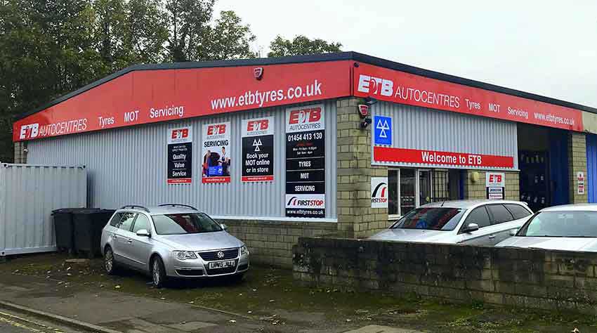 Ouside building of MOT Test centre